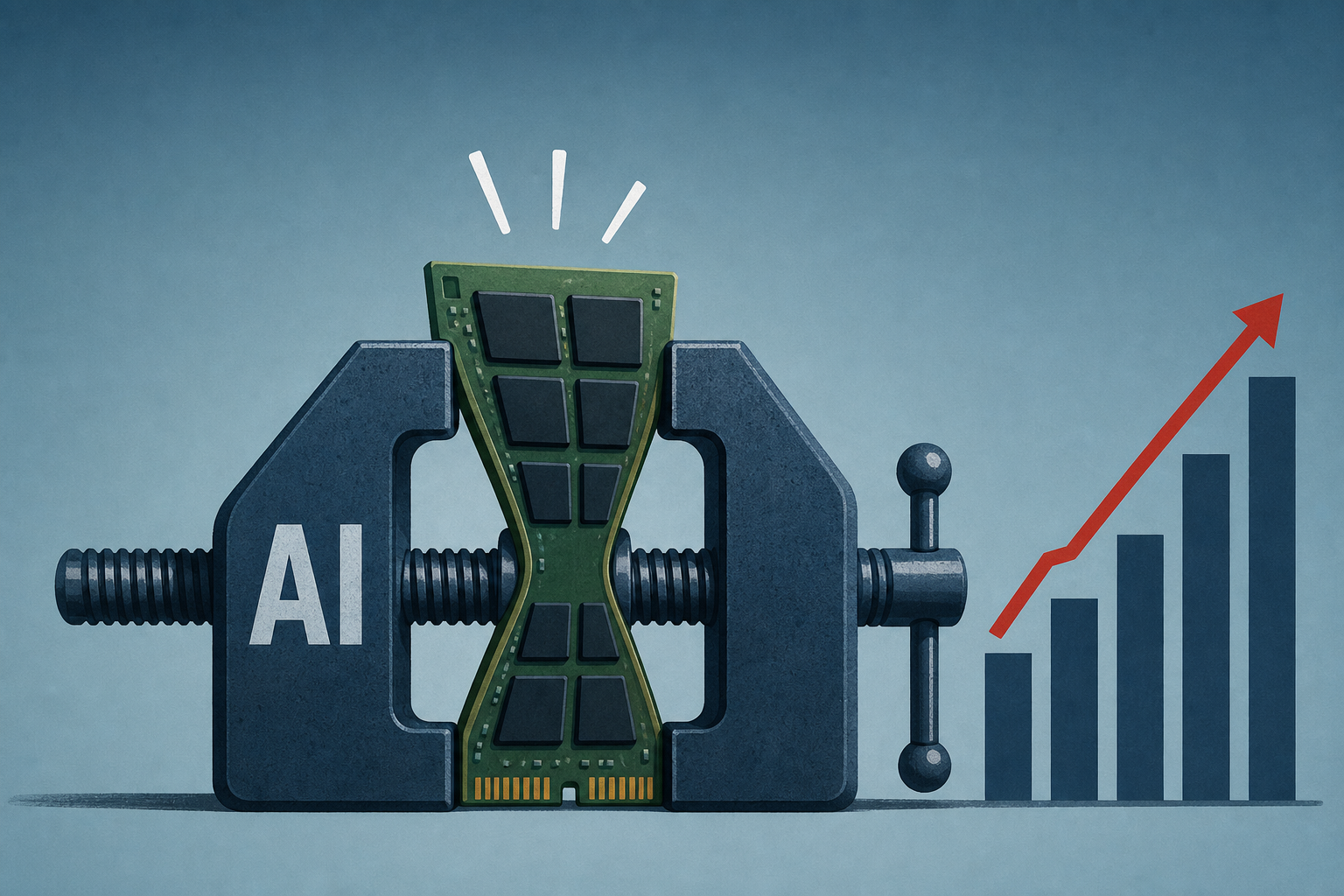 AI Memory Crunch Hits Hardware Makers