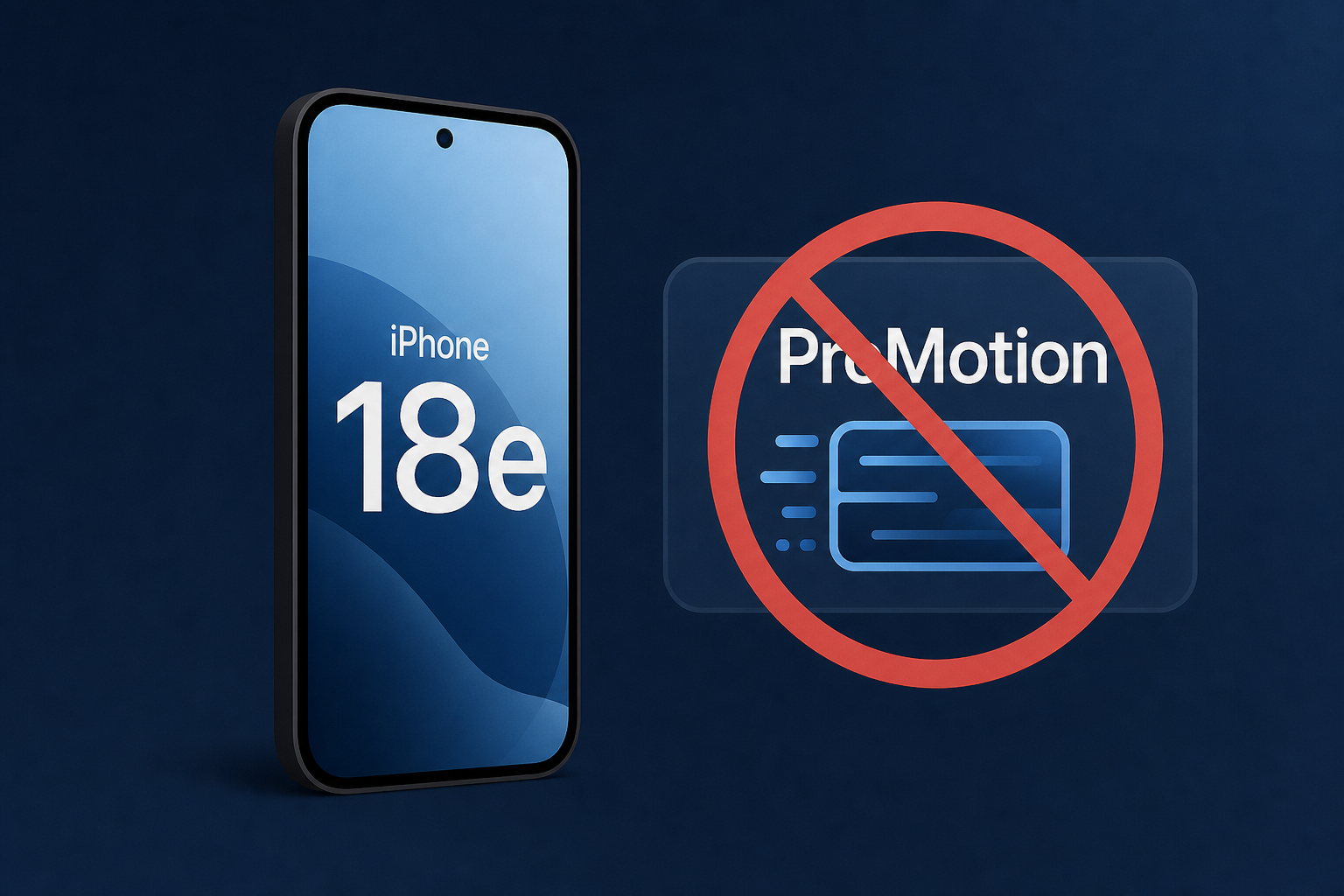 iPhone 18e Won't Get ProMotion Display, Says Leaker