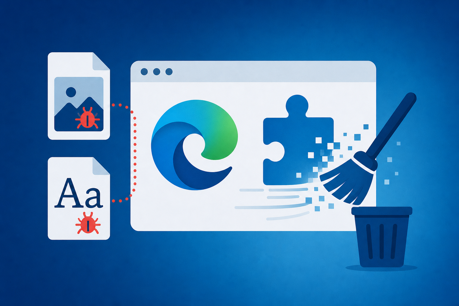 Microsoft Removes 119 Edge Extensions That Hid Malware in Images and Fonts