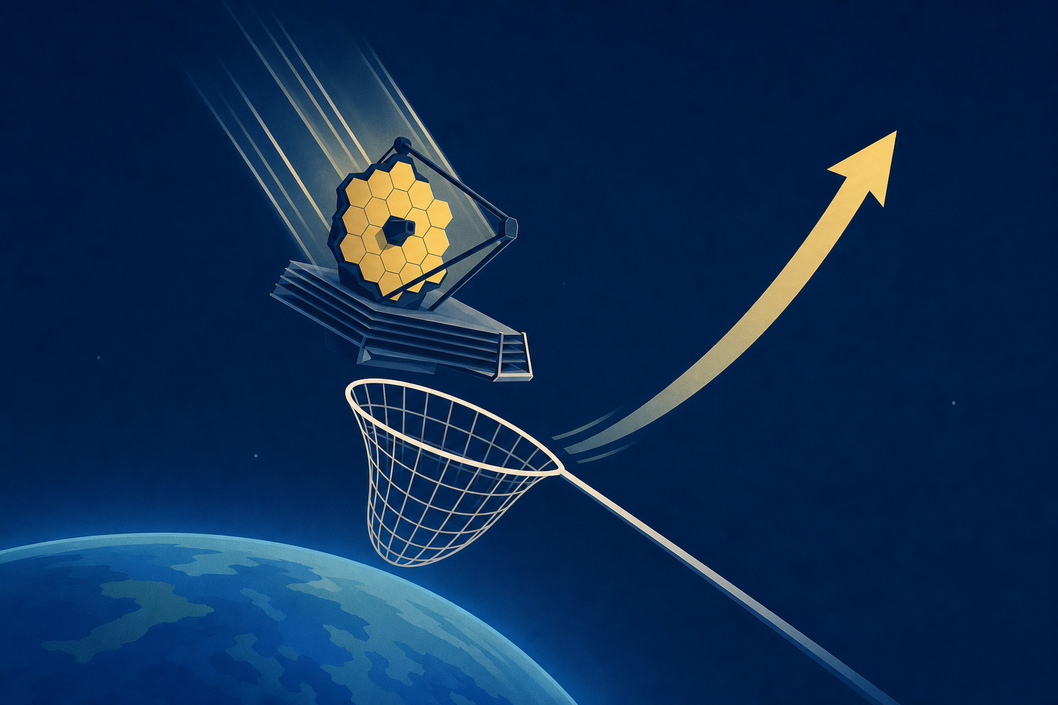 NASA Aims to Catch a Falling Space Telescope and Push It Back Up