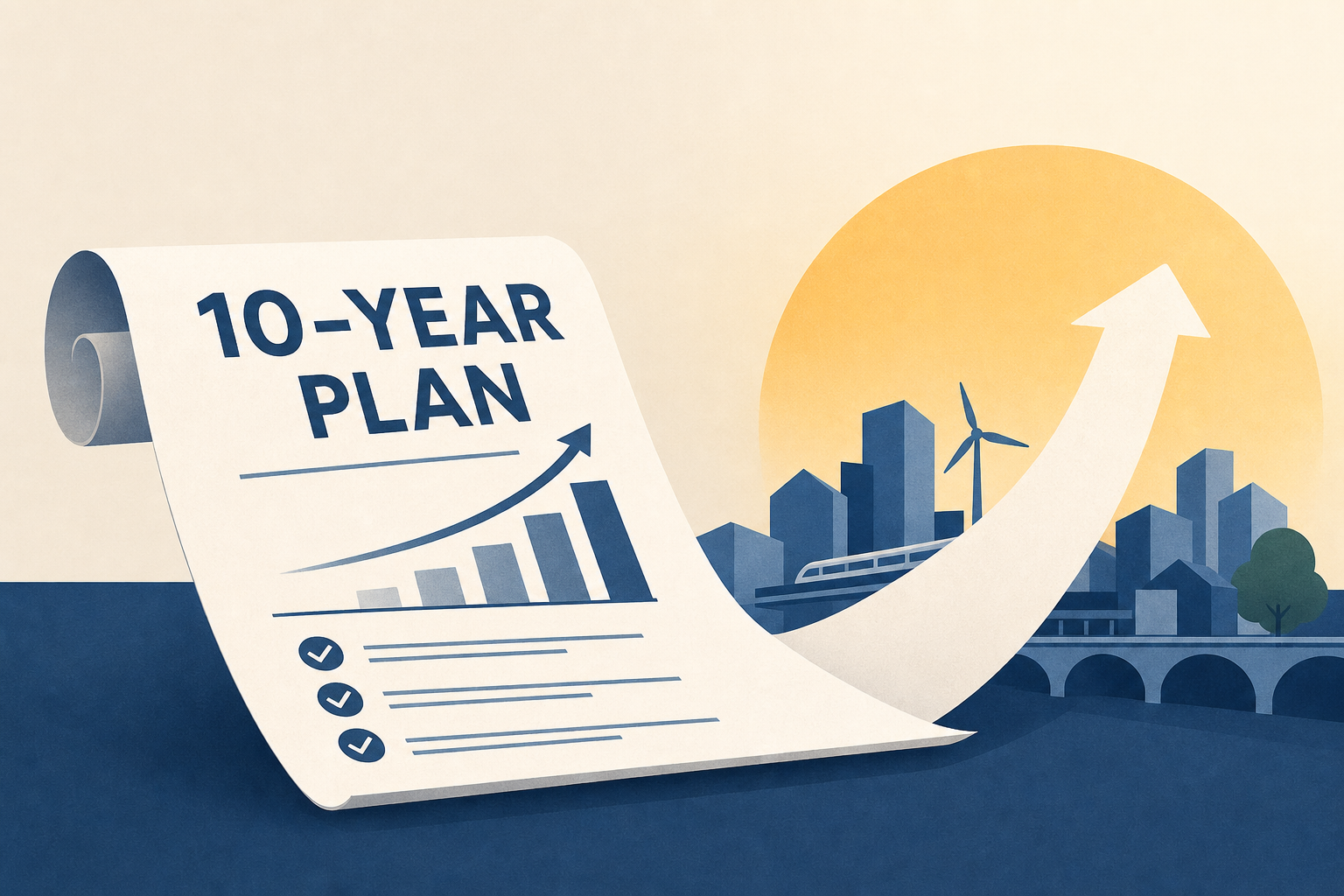 Burnham sets out a 10-year plan to transform Britain's economy
