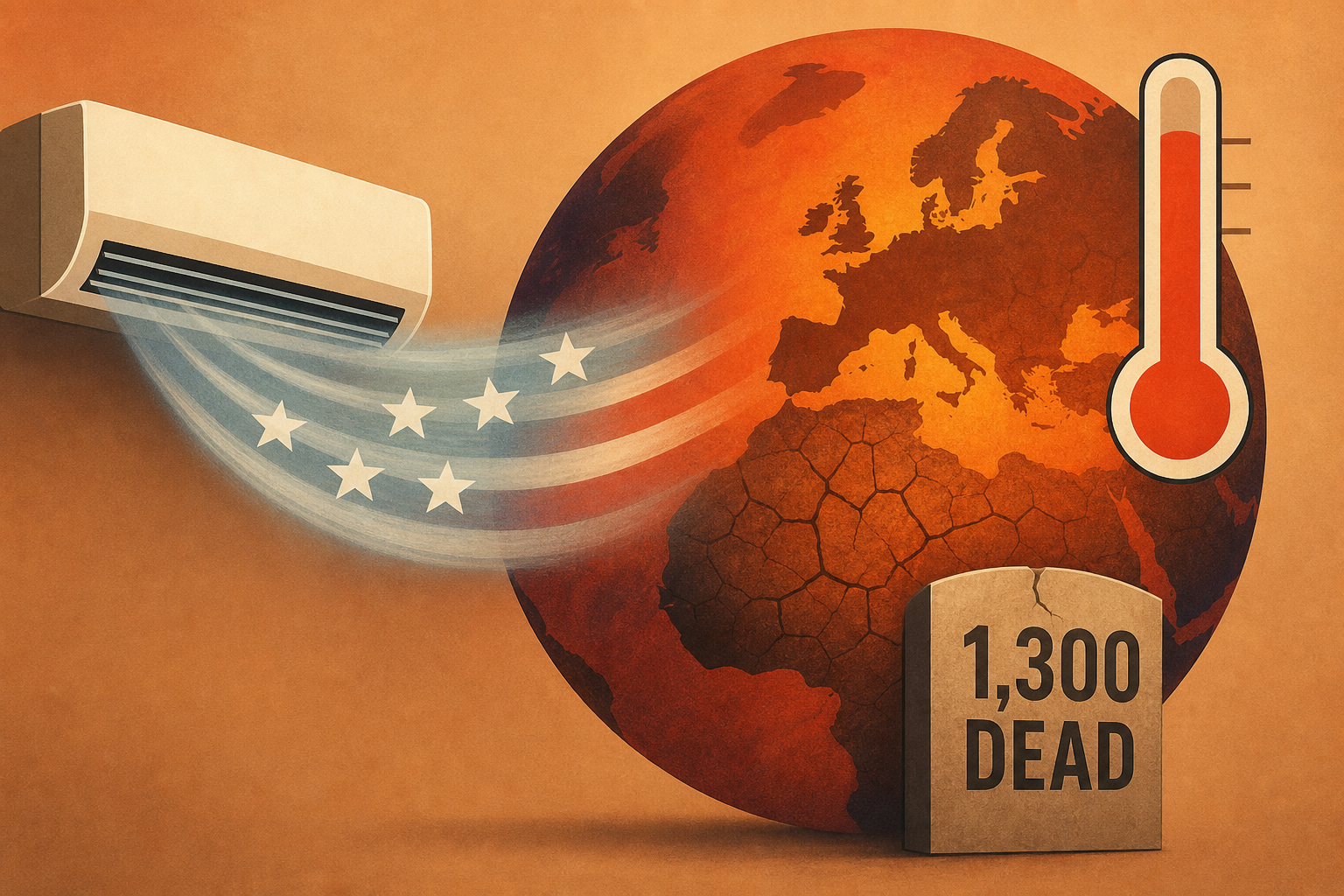 Paris official blames Americans and their air conditioning for Europe heat wave that has killed 1,300 people