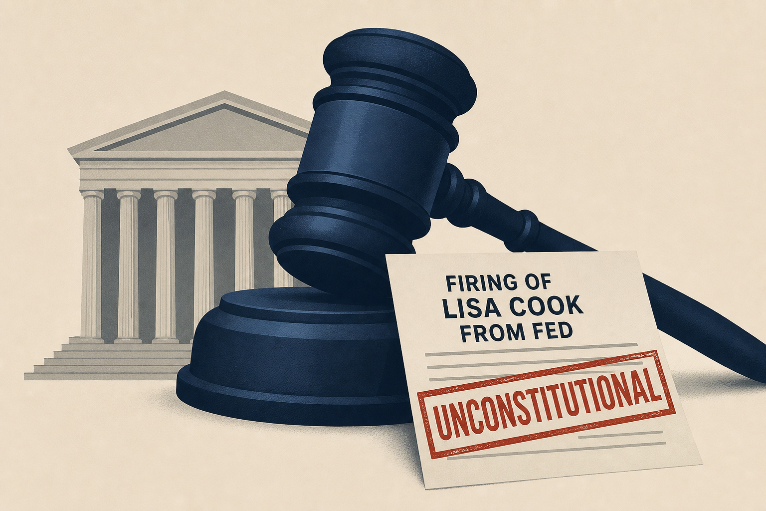 US supreme court rules Trump’s firing of Lisa Cook from Fed was unconstitutional