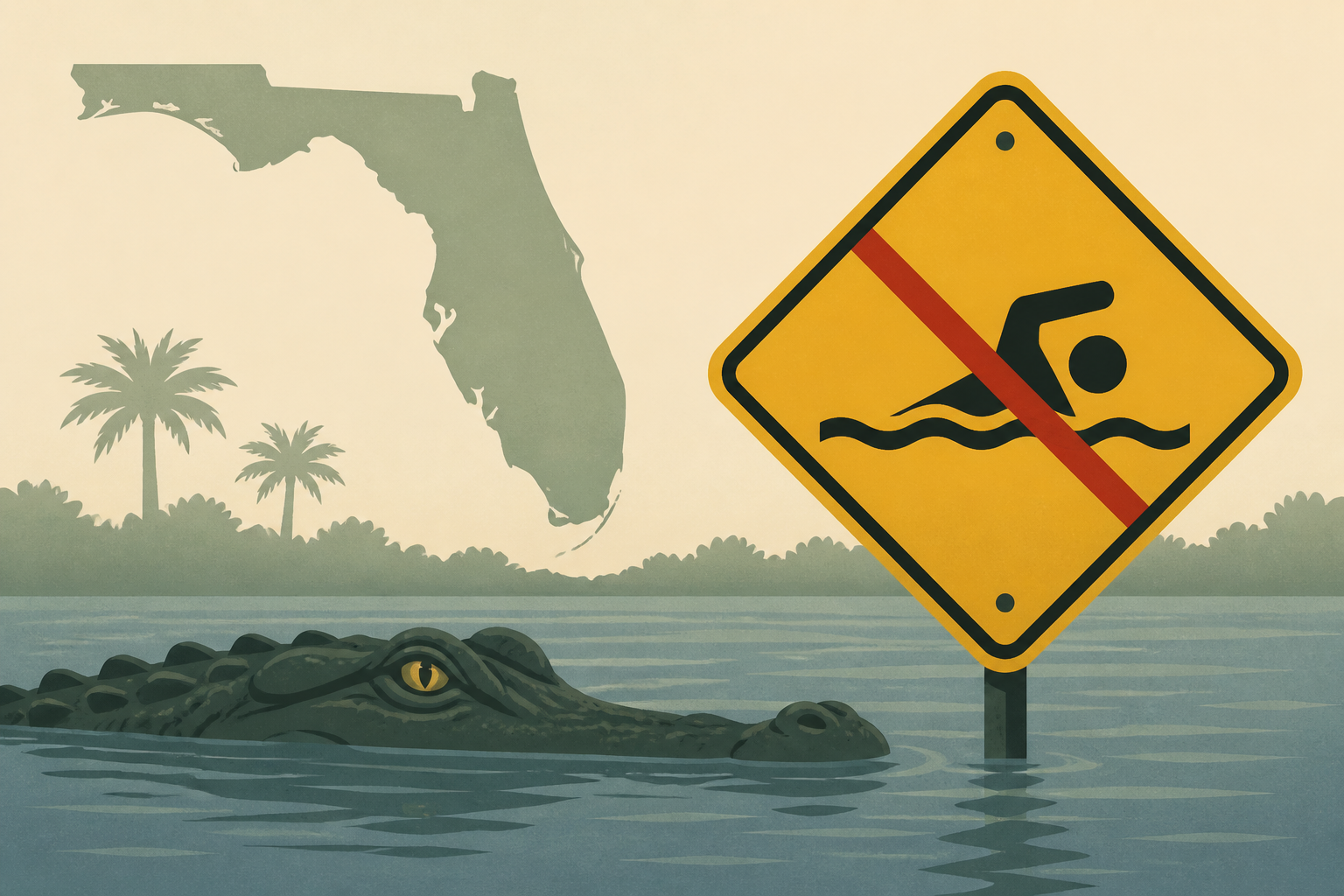 Alligator kills woman swimming in Central Florida