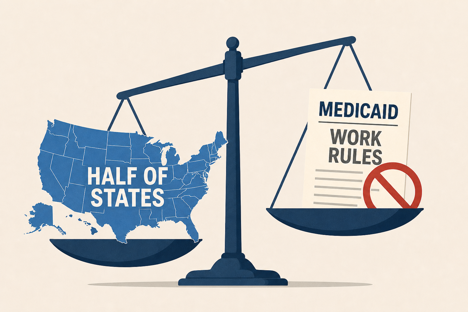 Half of states sue Trump administration over Medicaid work rules