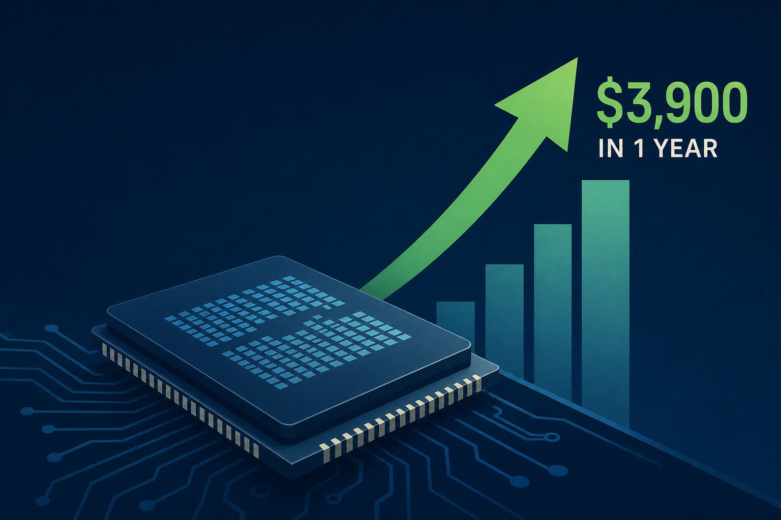Prediction: Micron Technology Stock Is Going to $3,900 in 1 Year After Its Blowout Quarter