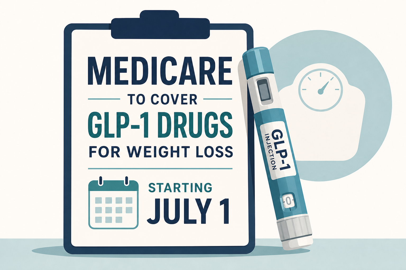 Medicare to cover GLP-1 drugs for weight loss starting July 1. Here's what to know.