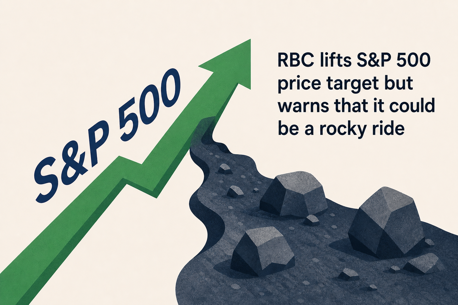 RBC lifts S&P 500 price target but warns that it could be a rocky ride