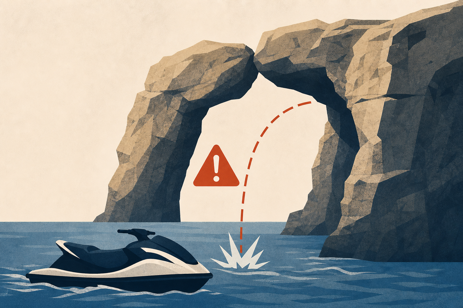 Jet skier, 26, crushed to death by Malta's 'Kissing Elephants' archway after US tourist jumped off rock formation