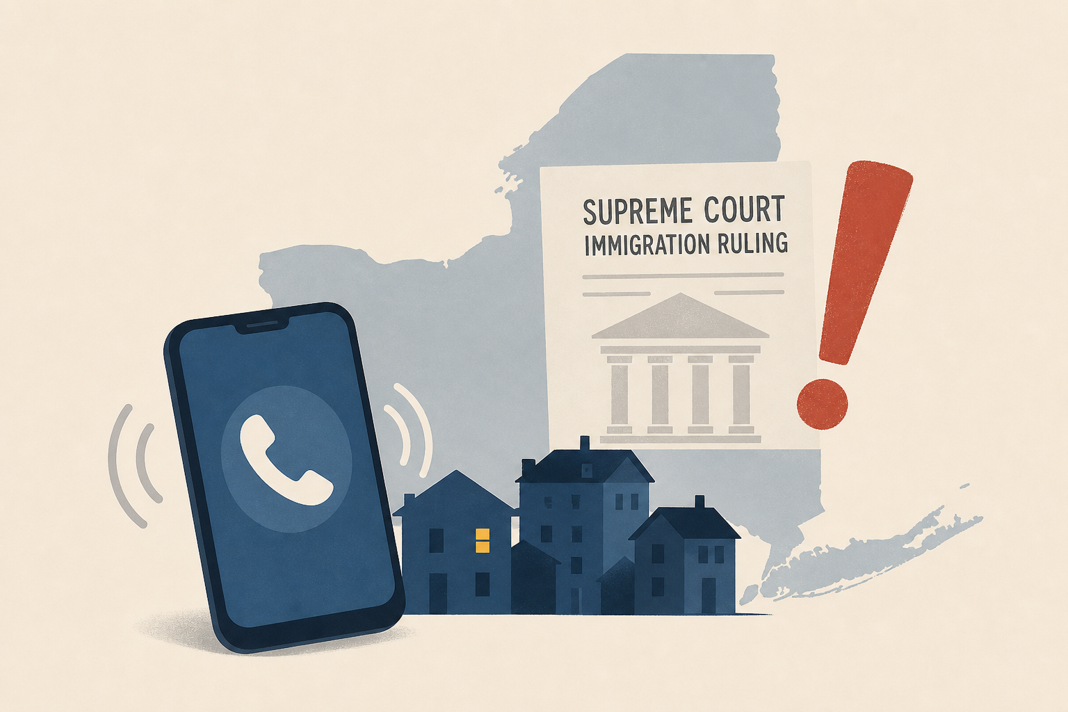 'Nonstop calls and community panic' in NY after Supreme Court immigration ruling