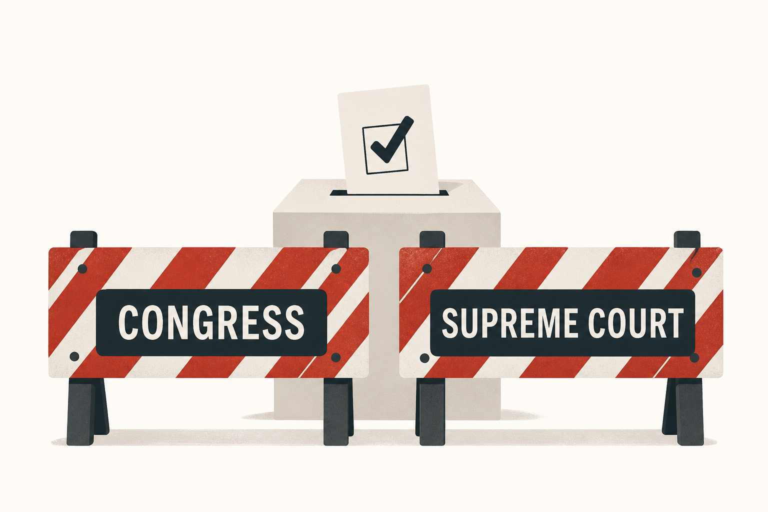 Trump’s voting restrictions face roadblocks from Congress and the Supreme Court