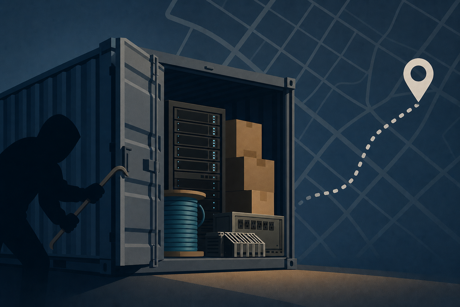 Cargo thieves have set their sights on data center supplies