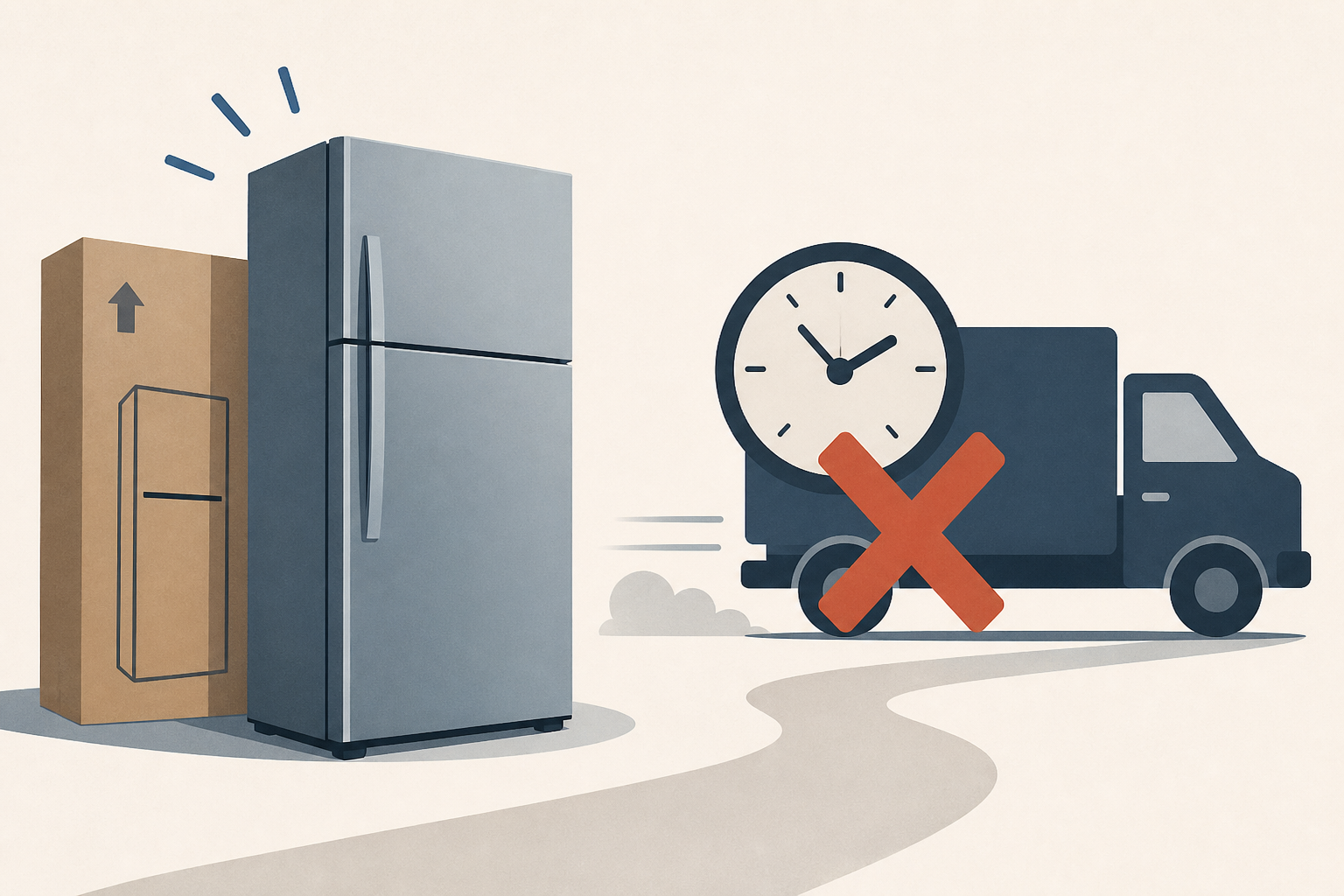 Woman Gets New Fridge, Upset Driver Won't Wait For Old One