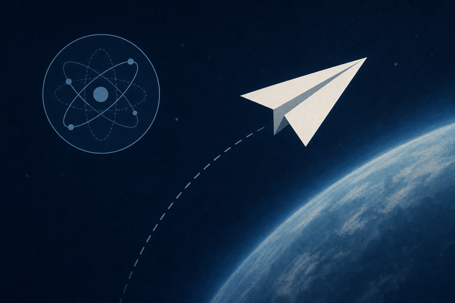 Scientists Answer Vital Question: What Happens If You Throw A Paper Airplane In Space?