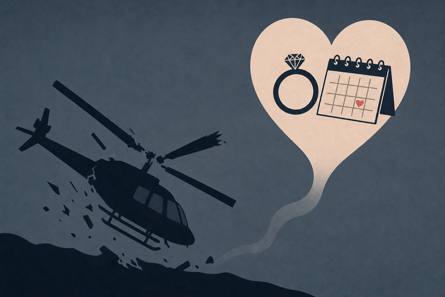 Helicopter Crash Kills All 14 People on Board Including Man Planning His Summer Wedding