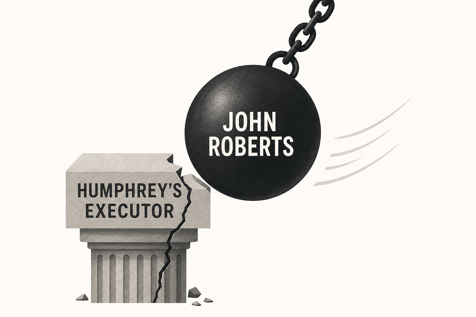 John Roberts fought for decades to overturn Humphrey’s Executor