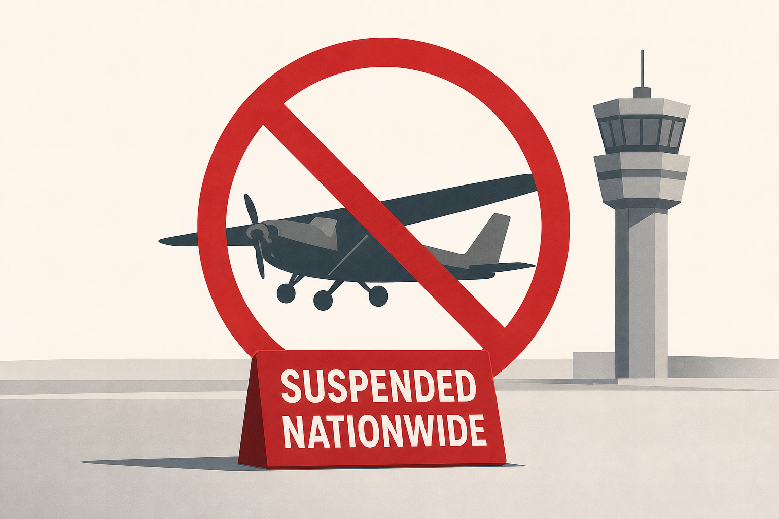 China Suspends General Aviation Flying Nationwide Following Beijing Tower Crash