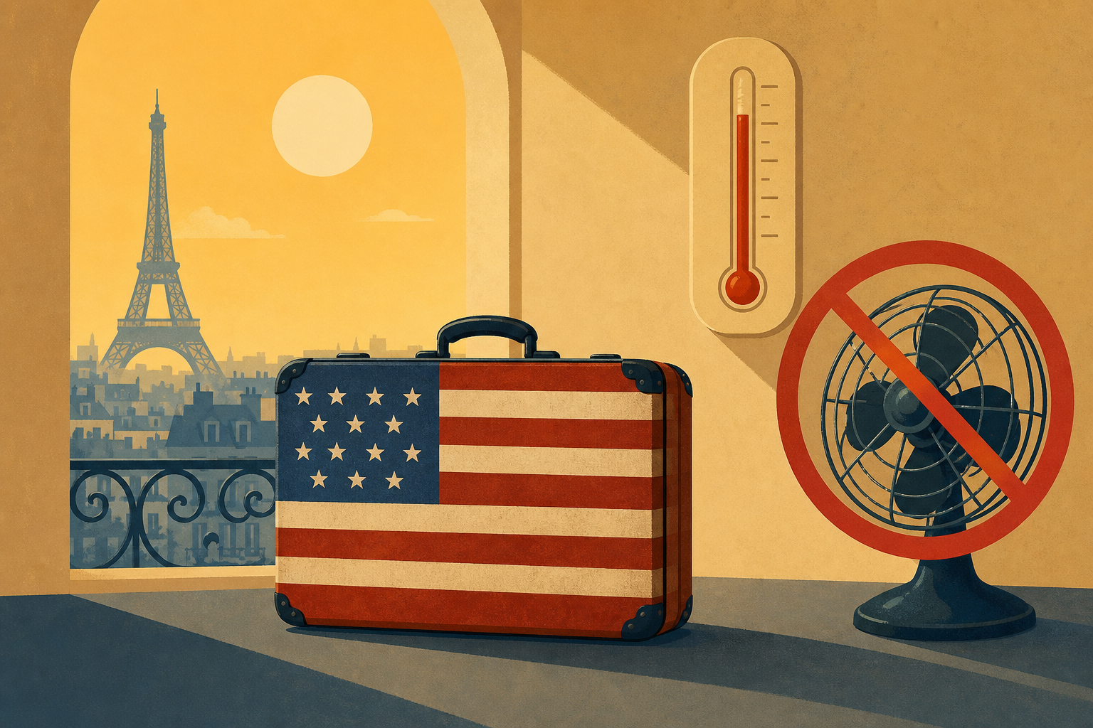 An American in Paris, Sans Air-Conditioning