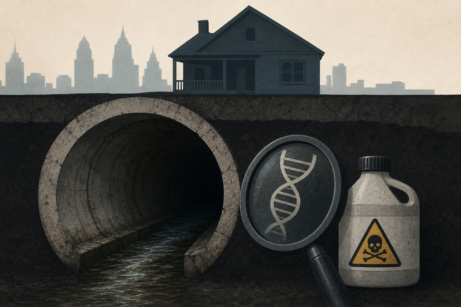 Investigators scouring sewers below Philly house of horrors for possible traces of DNA, dangerous chemicals