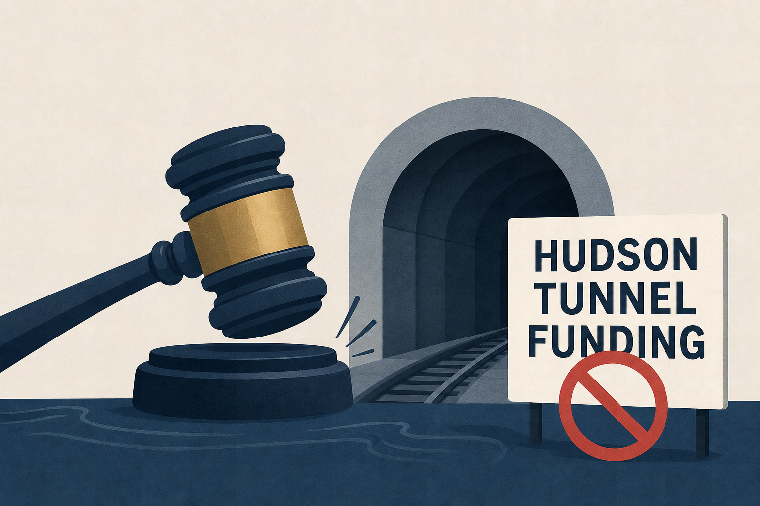 Judge Orders Trump to End Efforts to Kill Hudson Tunnel Funding