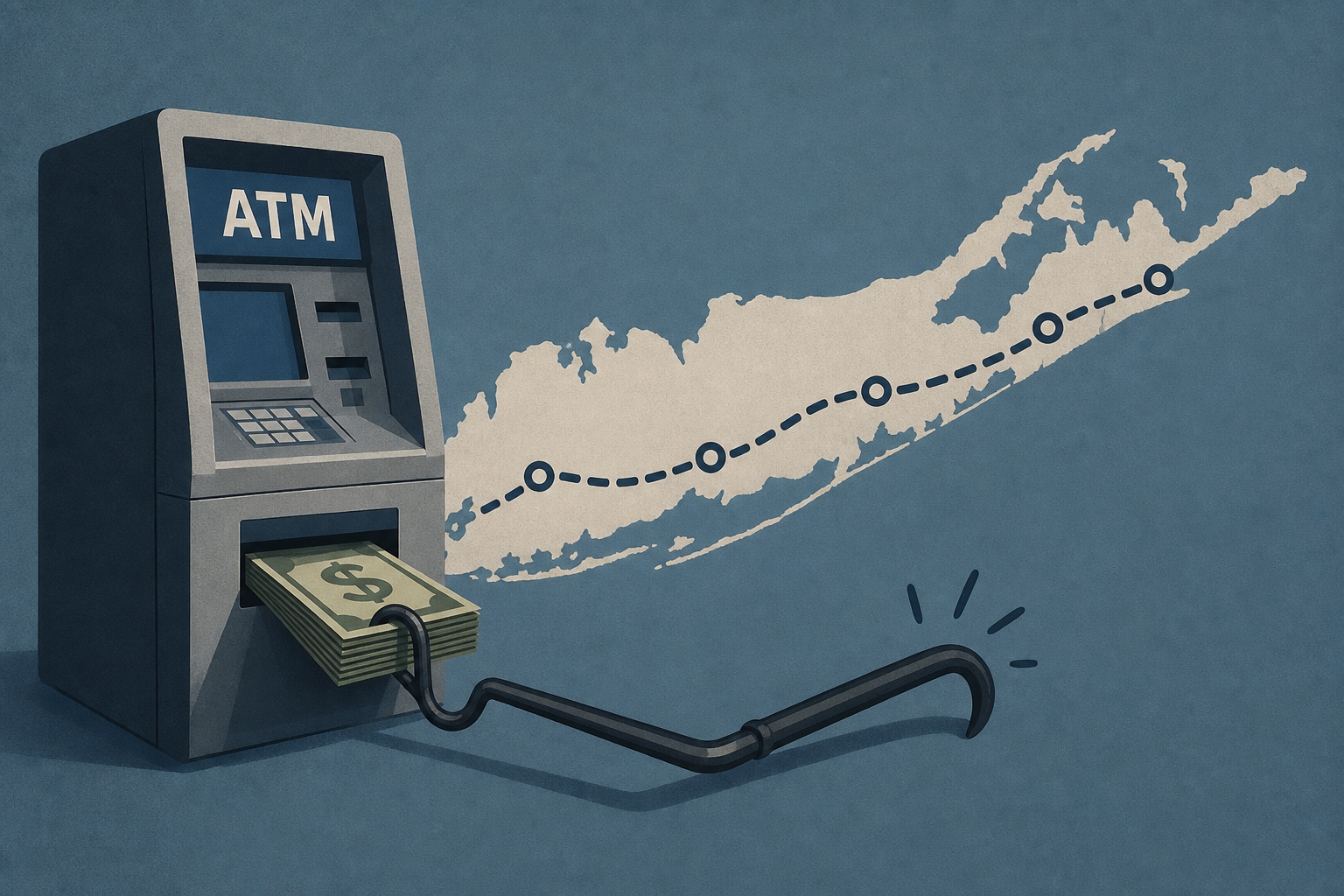 ‘Jackpotting’ crew stole over $500K from ATMs along I