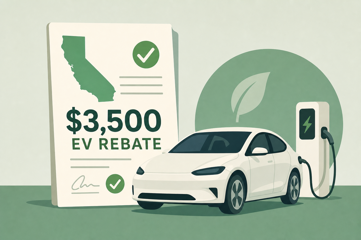 California finalizes plans for $3,500 EV rebate