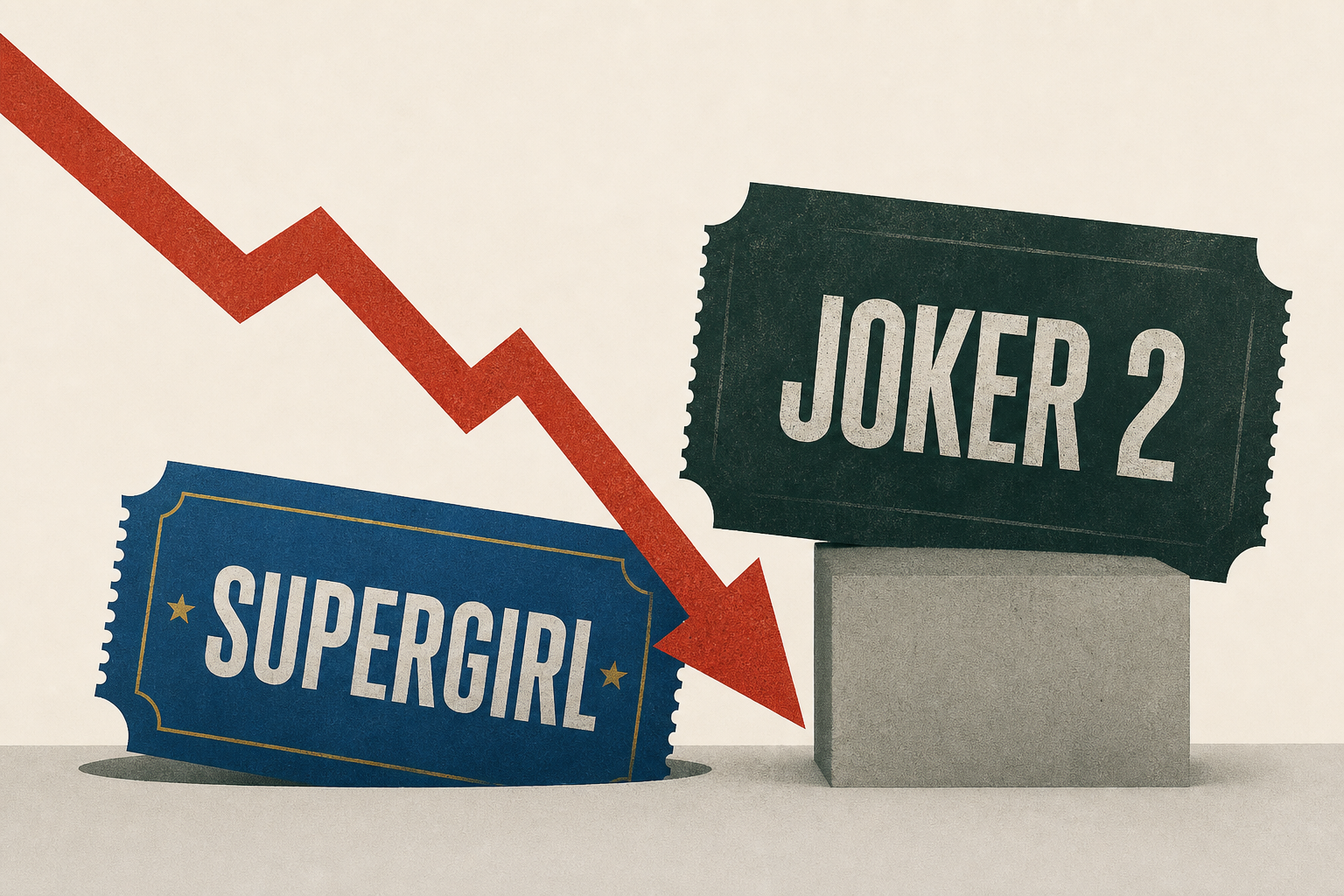 Supergirl's official box office opening has been confirmed, and it's lower than Joker 2