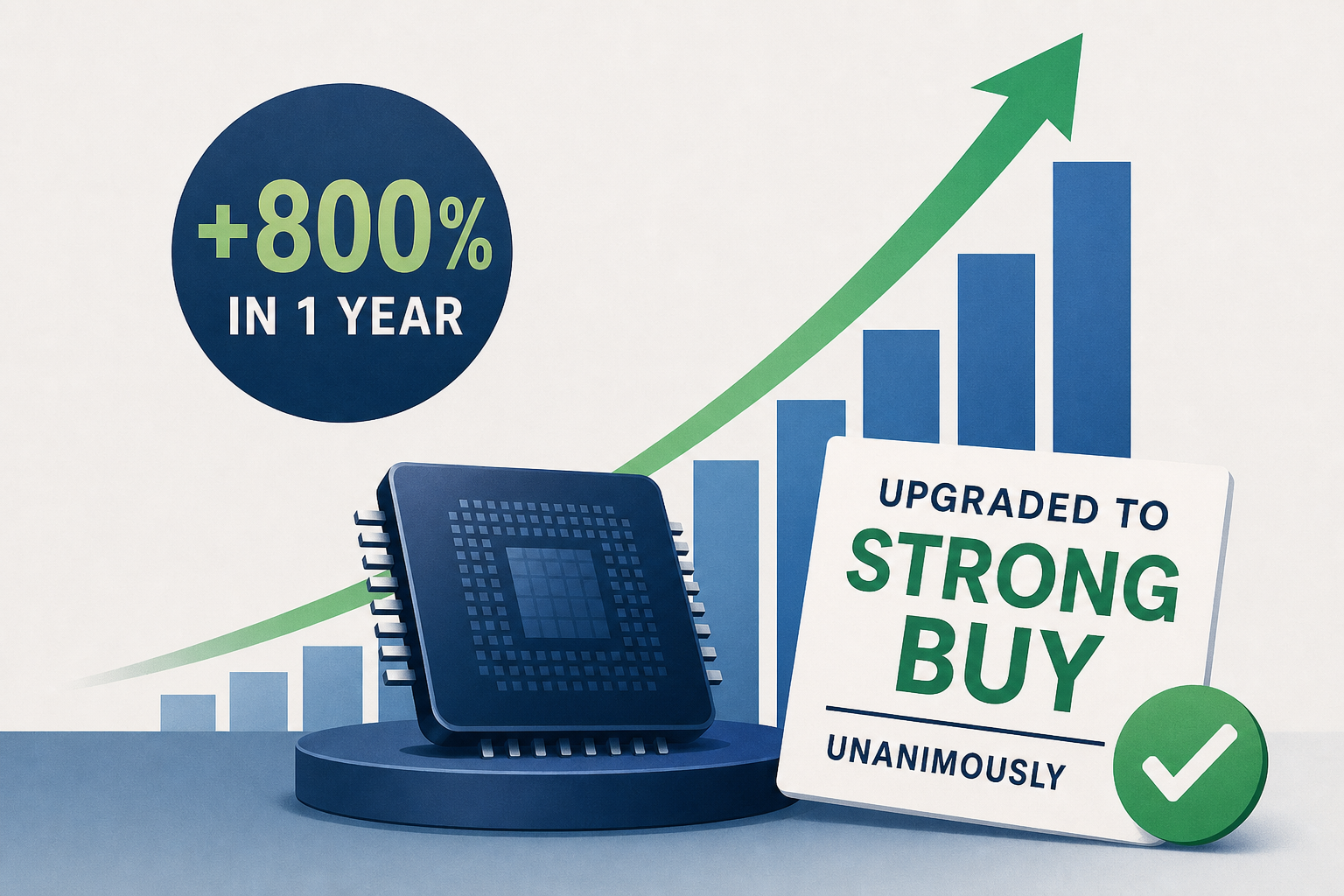 After Gaining 800% in 1 Year, Wall Street Just Upgraded Micron to "Strong Buy" -- Unanimously. Here's Why.