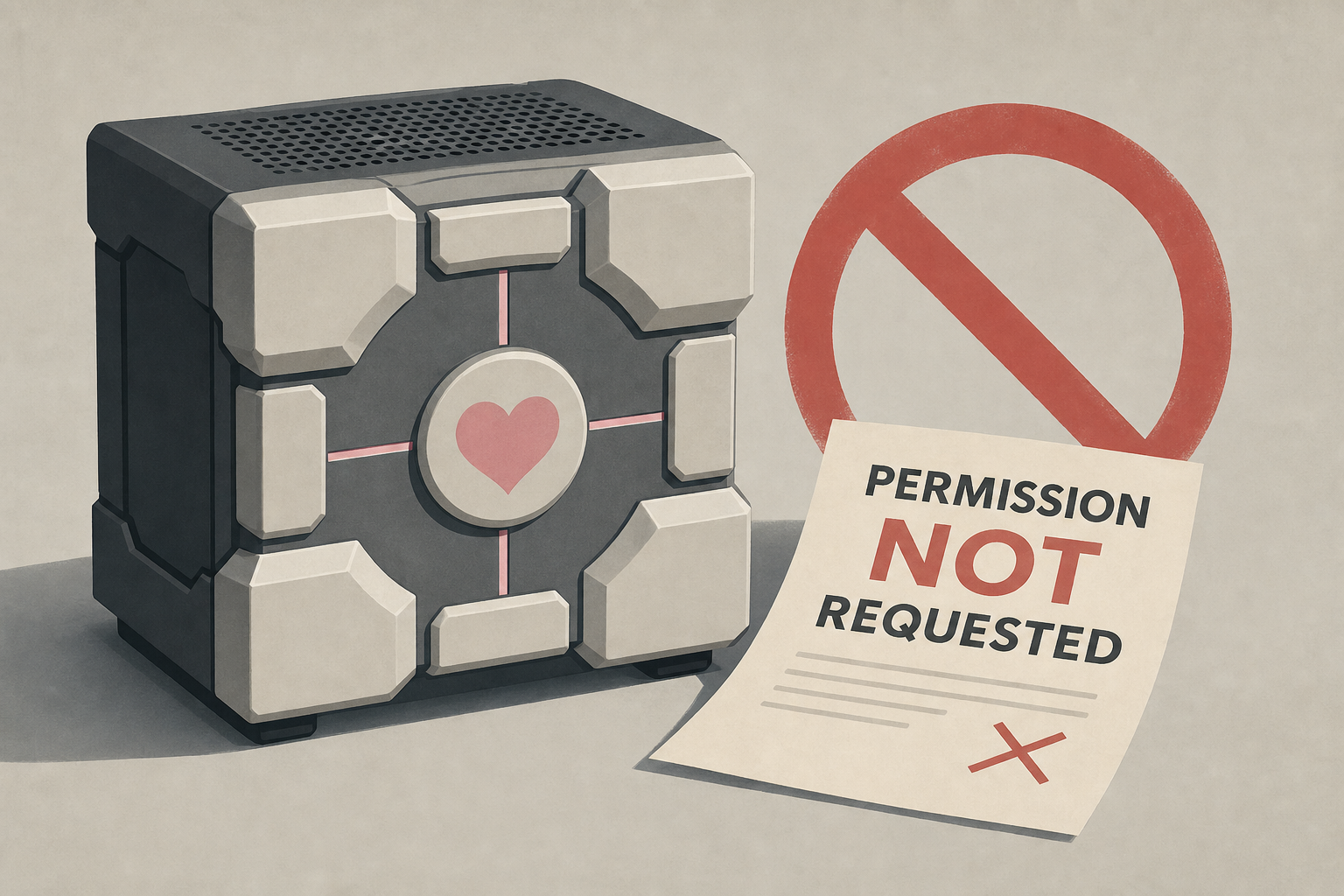 Accessory Company Yanks Companion Cube Steam Machine Case Because It Never Actually Asked Valve For Permission