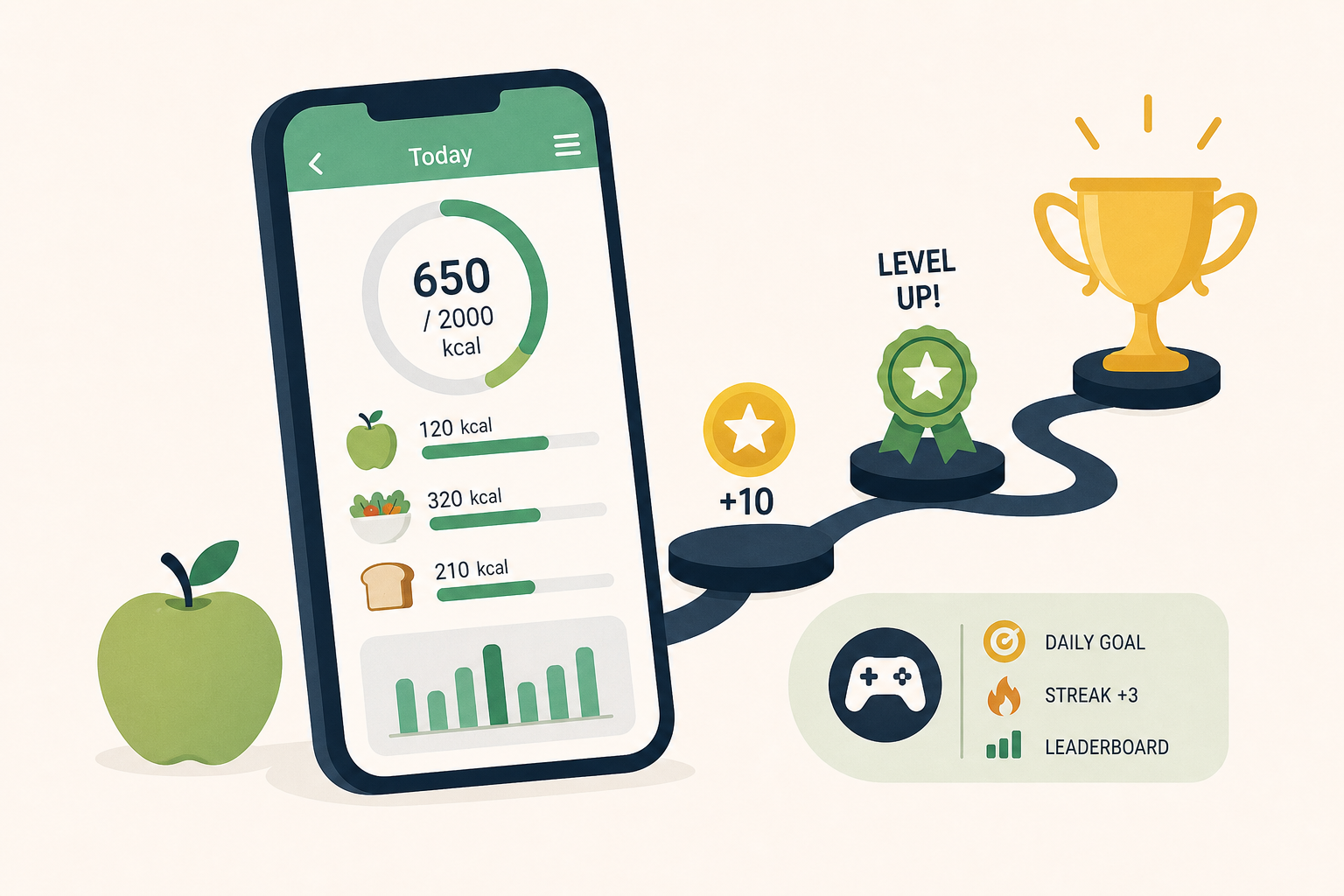 How nutrition-tracking apps use gaming tactics to boost engagement