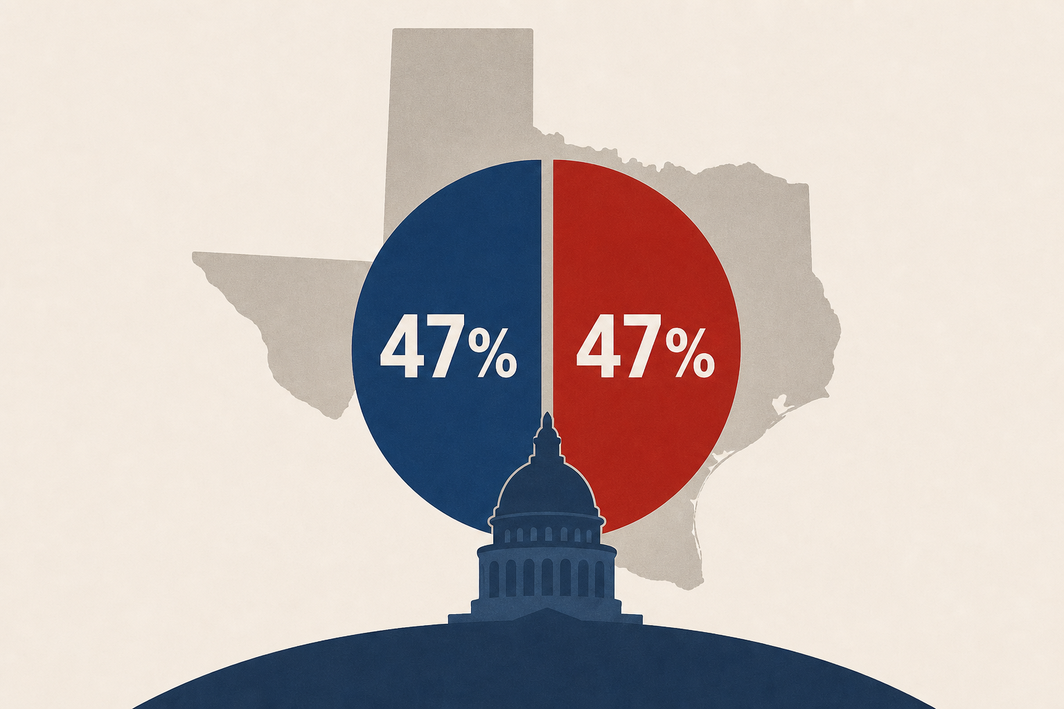 Paxton, Talarico deadlocked at 47% in new Texas Senate race poll