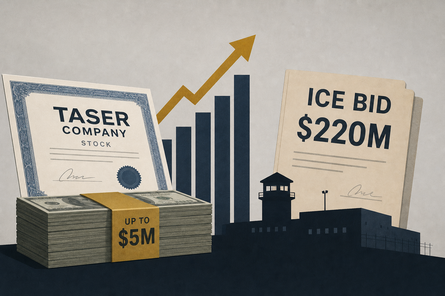 Trump bought up to $5M of stock in Taser company right before $220M ICE bid