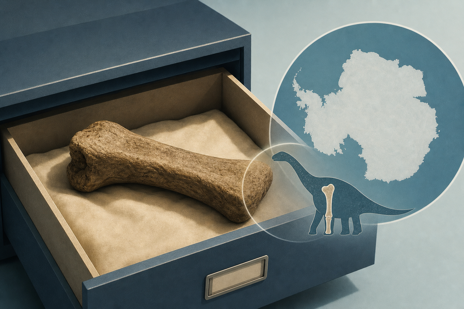 Fossil kept in drawer for decades turns out to be first ever Antarctica dinosaur bone