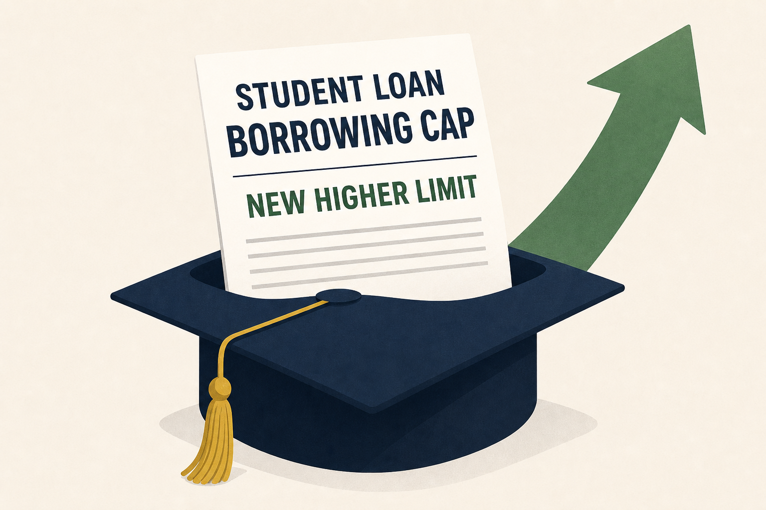 Student loan borrowers subject to higher borrowing caps than expected