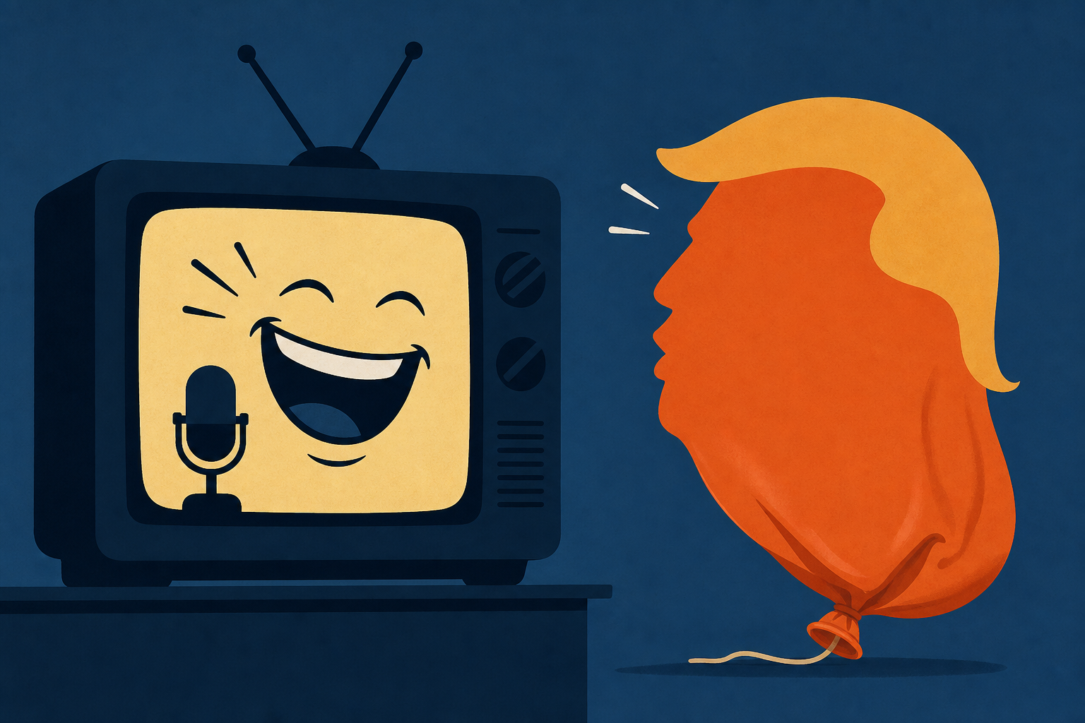 TV Host Laughs at Trump’s Empty Fair Meltdown