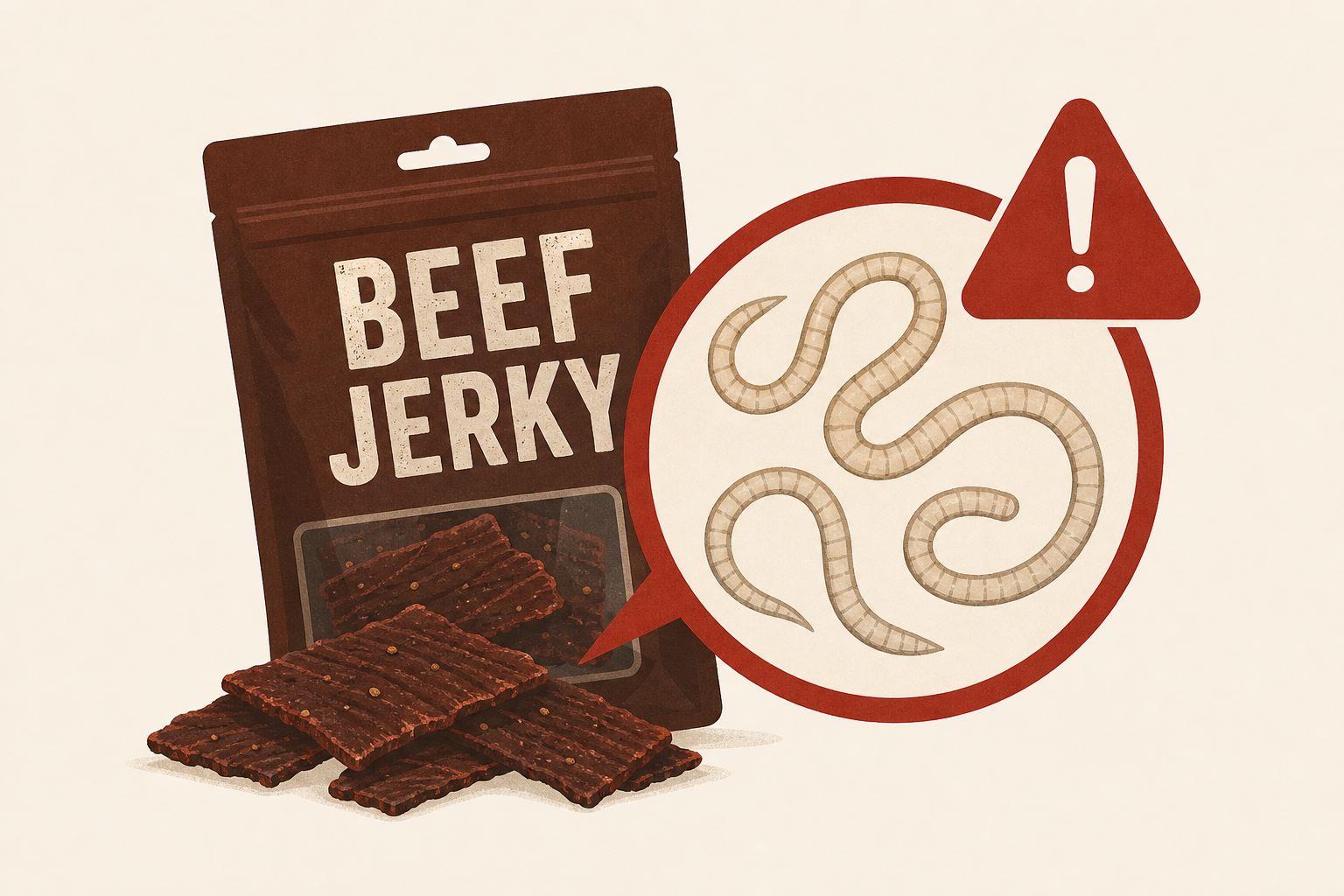 Tainted Beef Jerky Caused an Outbreak of Bear Worms