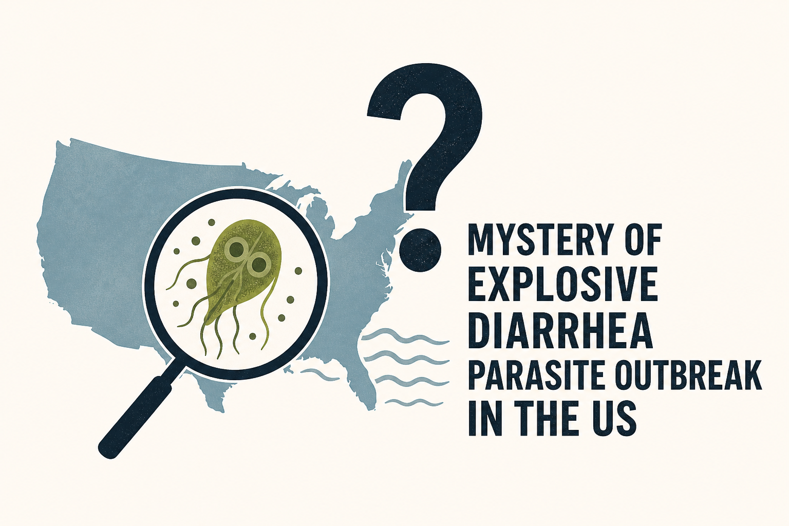 Mystery of explosive diarrhea parasite outbreak in the US