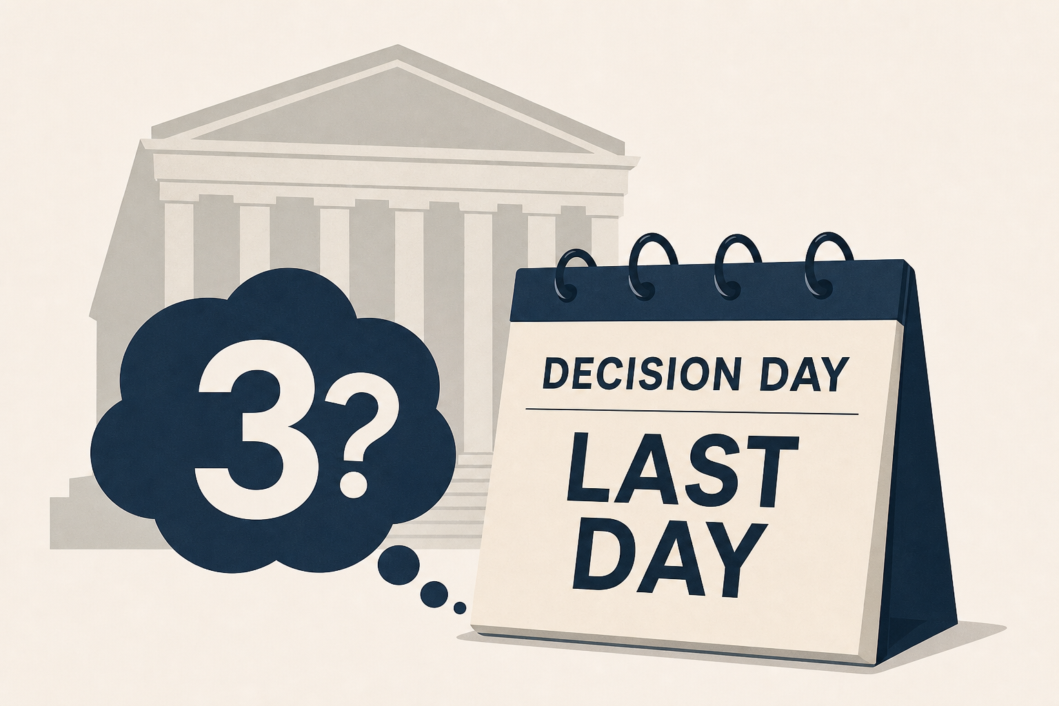 236. Three Thoughts Heading into the Last Decision Day of the Term
