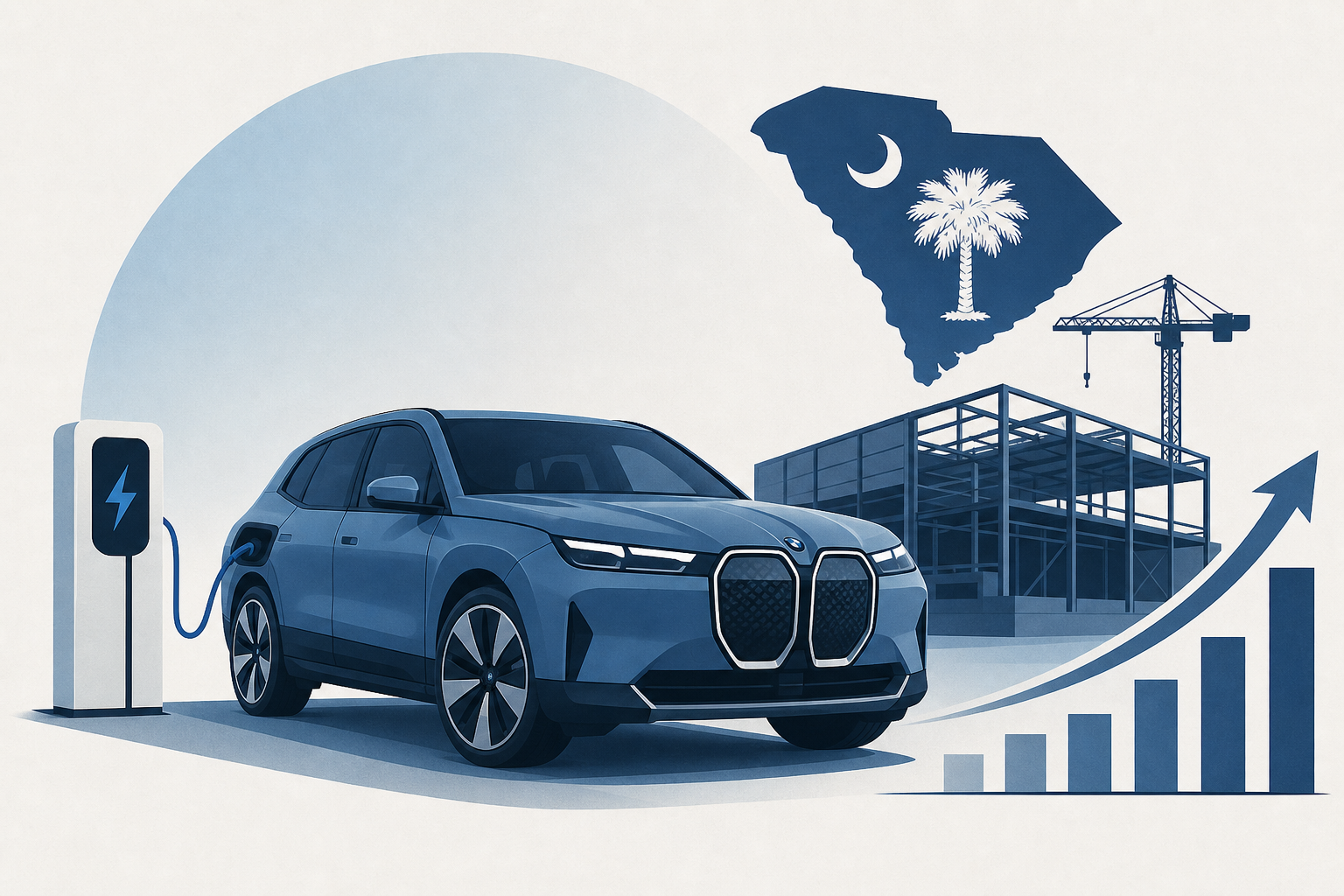 First fully electric BMW X5 debuts as South Carolina plant expand