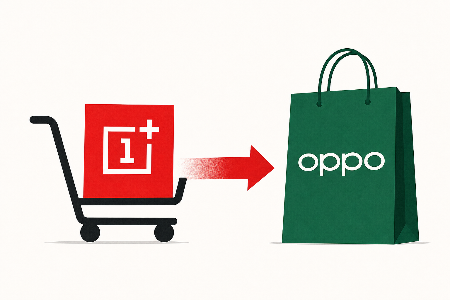 OnePlus starts pushing customers to buy Oppo products