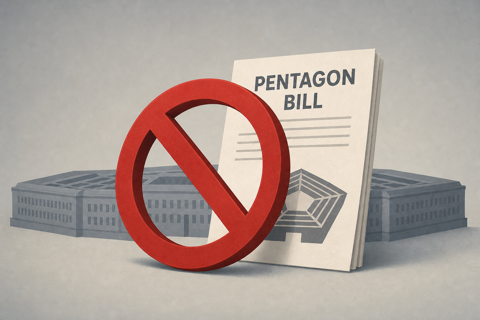 House G.O.P. Revolt Blocks Pentagon Bill