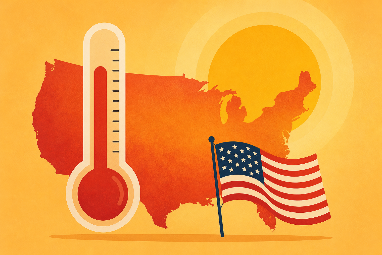 It's going to be a hot July Fourth for much of the country