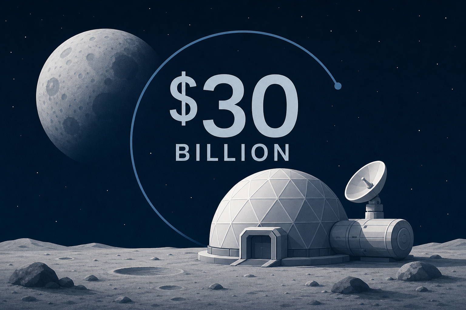 NASA offers update on $30 billion moon base