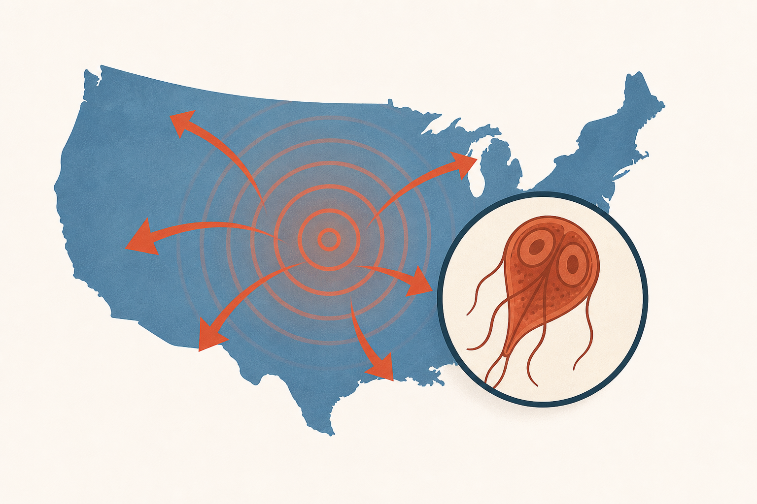 Parasite that causes ‘explosive diarrhea’ is spreading across the US