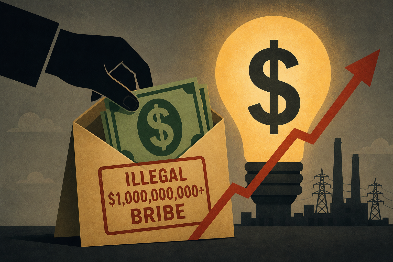Another day, another illegal billion-dollar bribe to raise your electricity prices