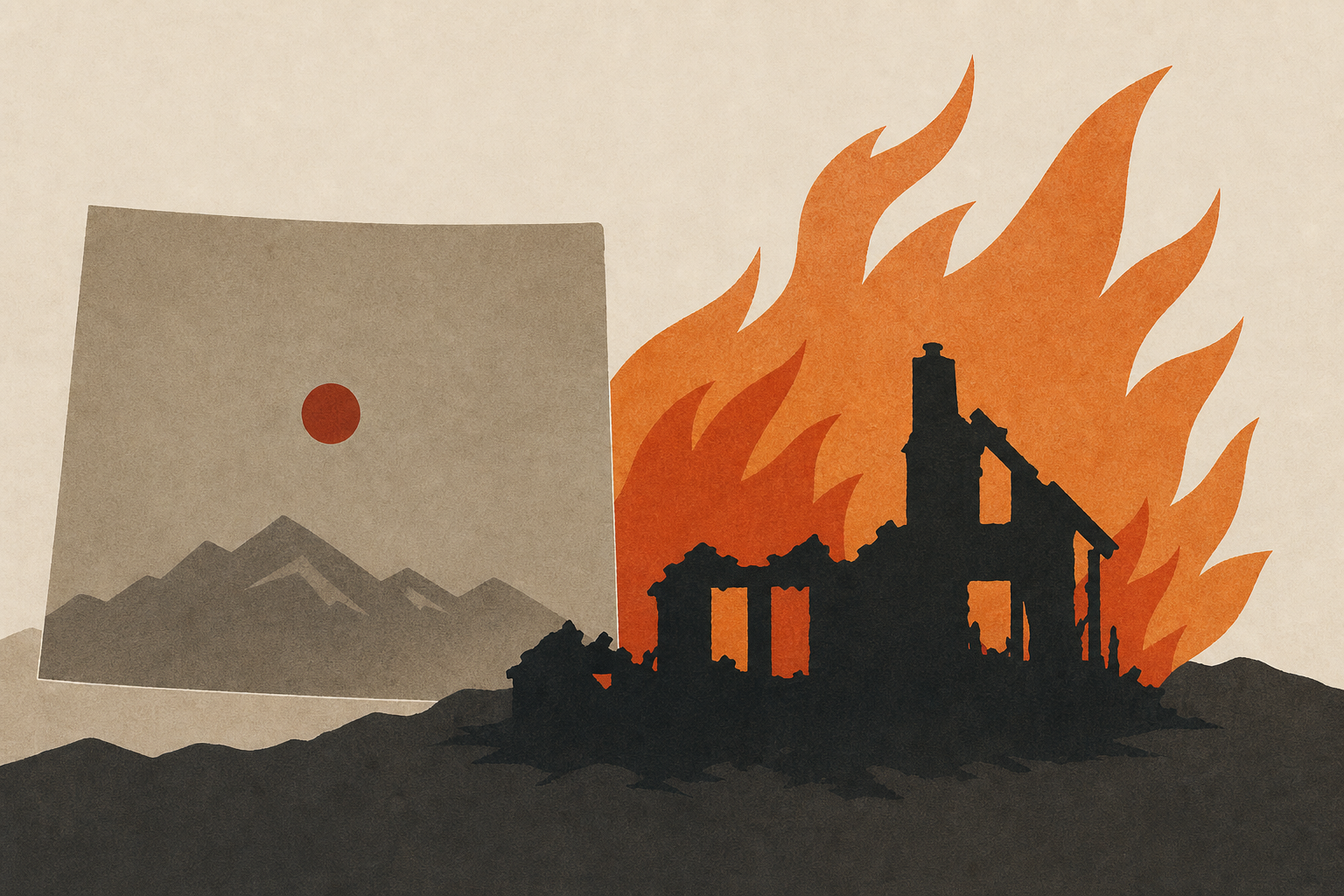 Aspen Acres Fire destroys 55 homes in one Colorado county, more than 100 structures in another