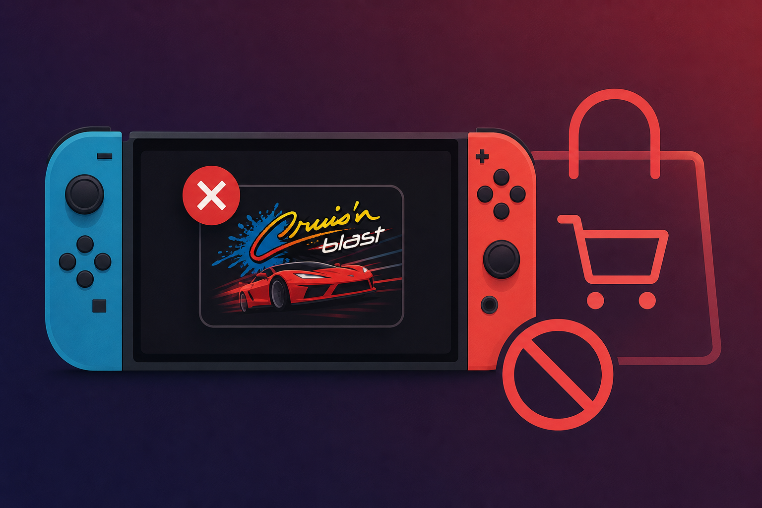 Cruis'n Blast has been delisted from the Nintendo Switch eShop