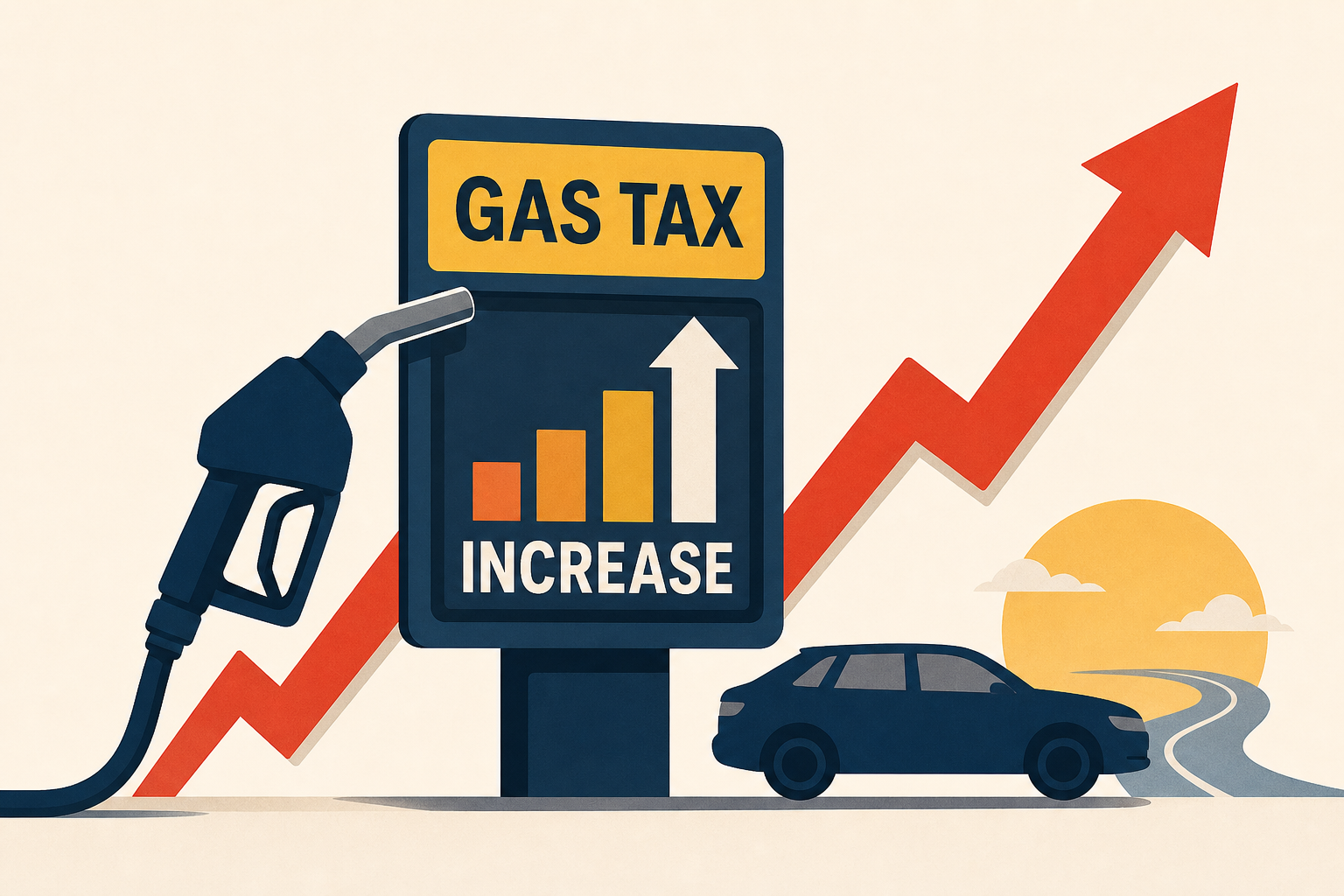 California gas tax set to increase Wednesday as travelers gear up for July Fourth weekend