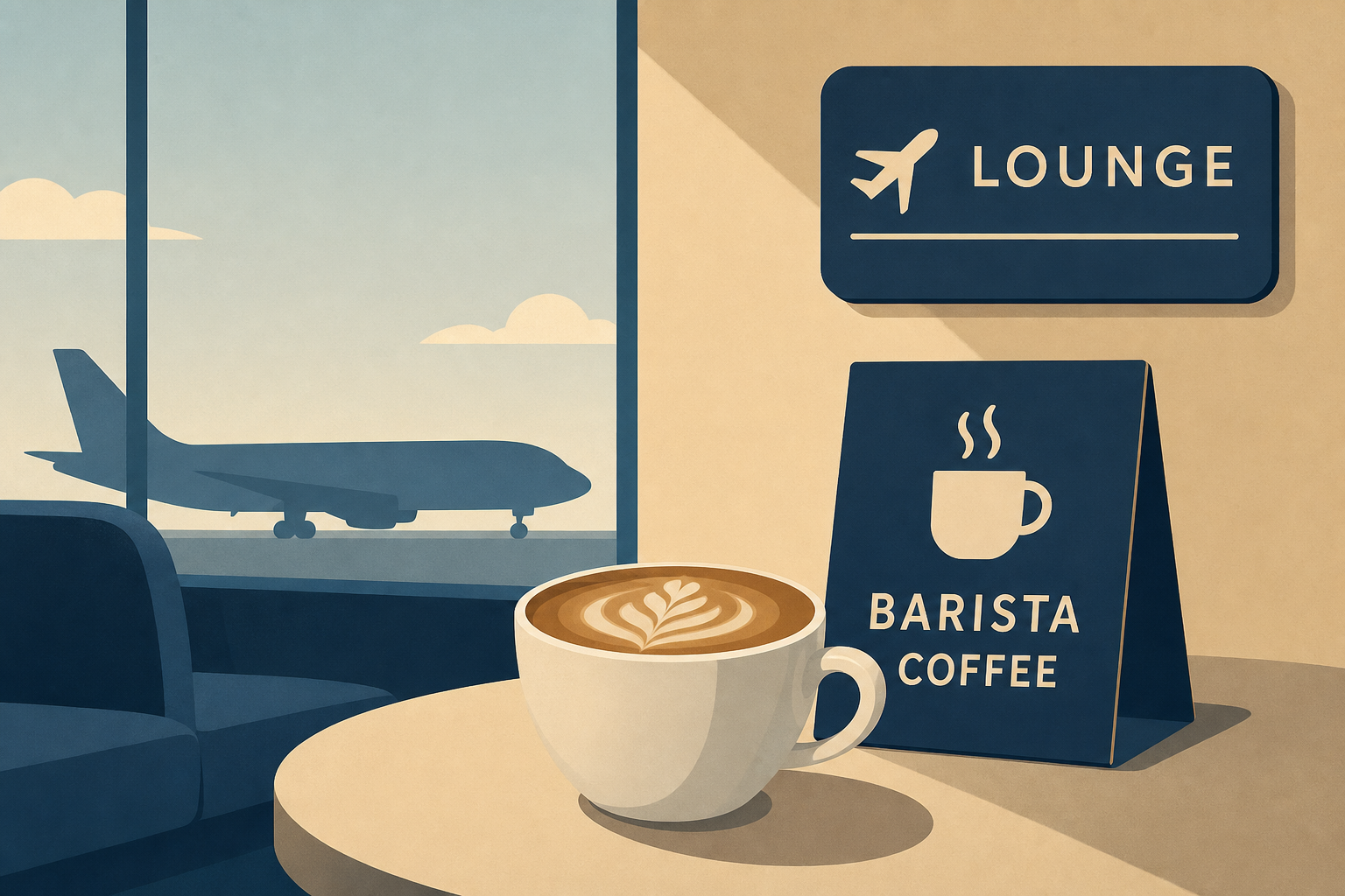 American Airlines Opens First Lounge With Barista Coffee… I’m Happy!
