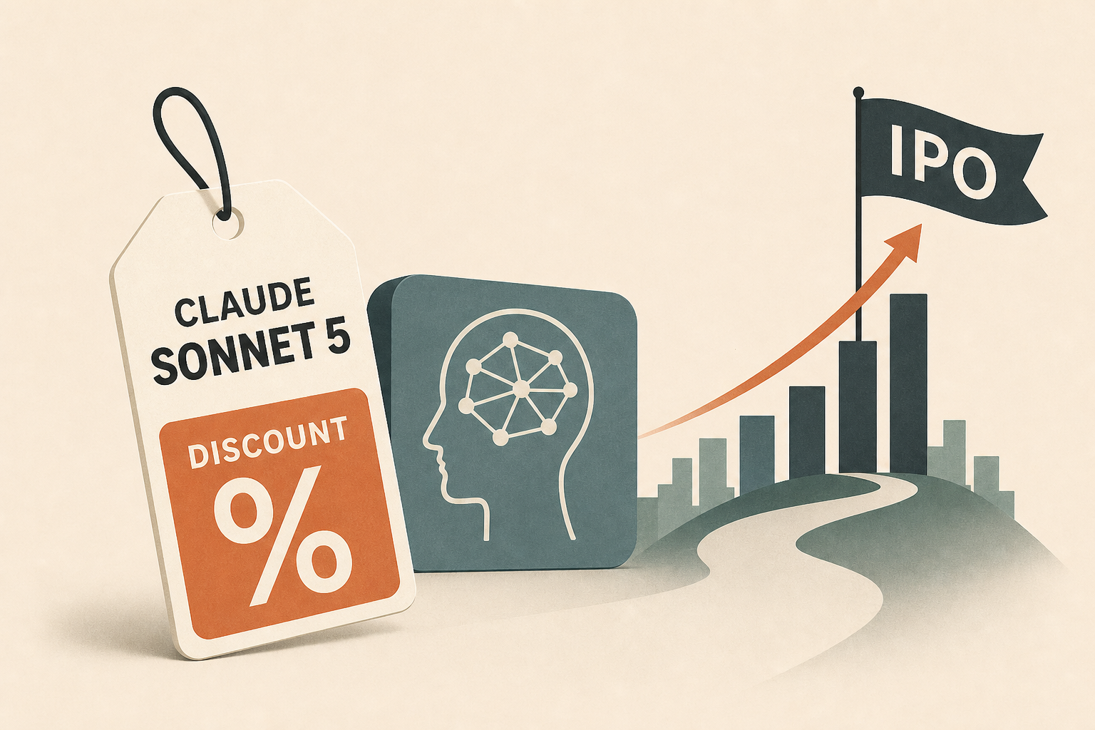 Anthropic launches Claude Sonnet 5 at a steep discount to its top model as the company races toward a blockbuster IPO